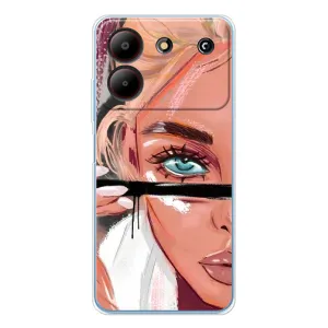 Чехол с печатью для ZTE Blade A54 - (Мода) (AlphaPrint)