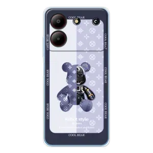 Круті Чохли Луі Віттон для ZTE Blade A54 (AlphaPrint) (Медведик LV)