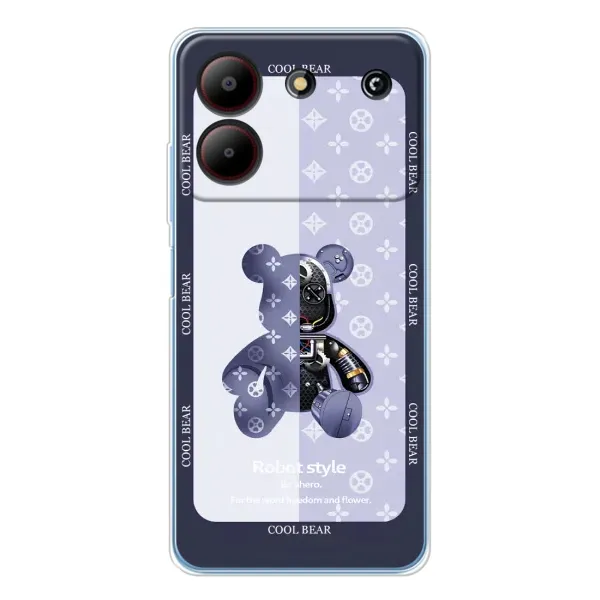 Чохол з принтом «Медведик LV» для ZTE Blade A54 Чохол з принтом «Медведик LV» для ZTE Blade A54