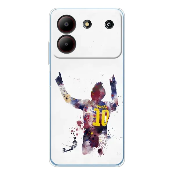 Чехол с принтом «Messi Barca» для ZTE Blade A54
