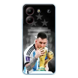 Чохли для ZTE Blade A54 (Leo чемпіон) (AlphaPrint) (Мессі Чемпіон)