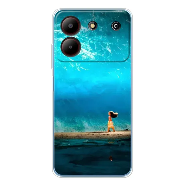 Чохол з принтом «Океан Моана» для ZTE Blade A54