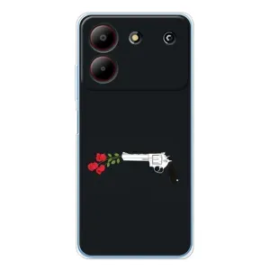 Чехлы (ART) Цветы на ZTE Blade A54 (VPrint) (Неочікувані квіти)