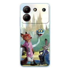Чохол Зоотрополіс на ZTE Blade A54 (Герої мультфільму Зоотрополіс)