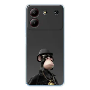 Чехол с принтом «Обезьяна NFT» для ZTE Blade A54