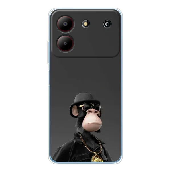 Чехол с принтом «Обезьяна NFT» для ZTE Blade A54