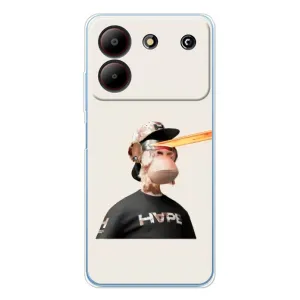 Чехол с принтом «обезьяна NFT в очках» для ZTE Blade A54