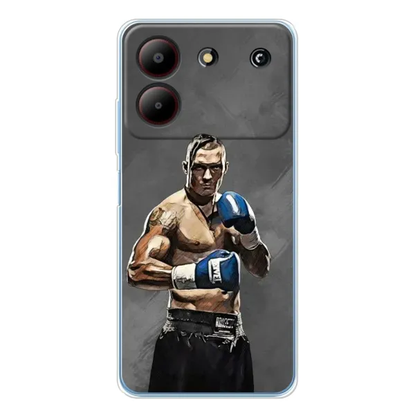 Чохол з принтом «Олександр Усик» для ZTE Blade A54