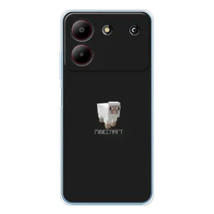 Чехол с принтом «Овечка Майнкрафт» для ZTE Blade A54