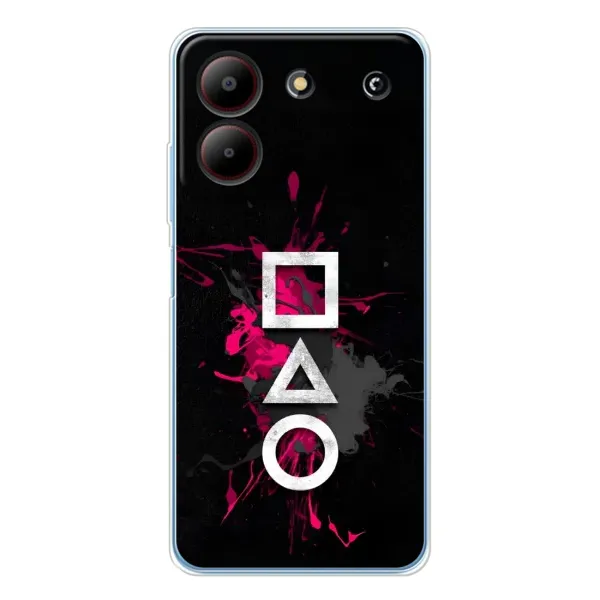 Чохол з принтом «Символи Гра кальмара» для ZTE Blade A54