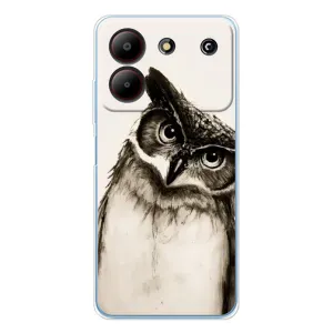 Чехол с принтом «Сова» для ZTE Blade A54