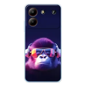 Чохол з принтом «Стильна мавпа» для ZTE Blade A54