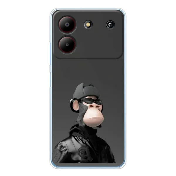 Чехол с принтом «стильная обезьяна NFT» для ZTE Blade A54