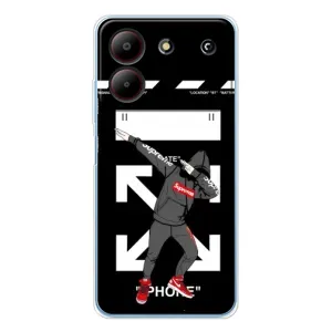 Чехол для ZTE Blade A54 с картинкой Supreme (AlphaPrint)