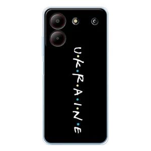 Украинские Чехлы для ZTE Blade A54 с картинкой УПА (AlphaPrint) (UKRAINE)
