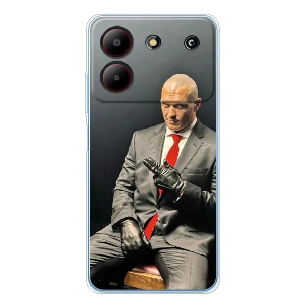 Чохол з принтом «Усик Hitman» для ZTE Blade A54
