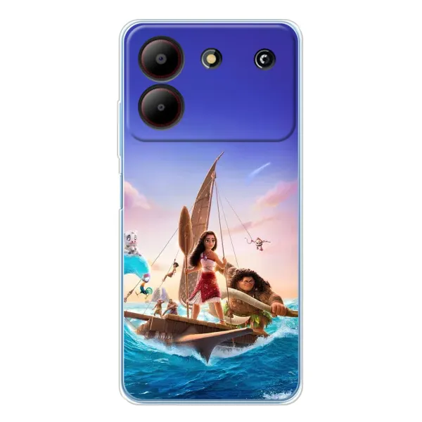 Чохол з принтом «Команда Ваяна Мауї» для ZTE Blade A54