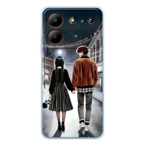 Чохол з дизайном Венздей 2 на ZTE Blade A54 (Венздей та Тайлер)
