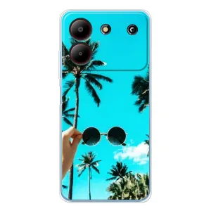 Силиконовый чехол с КАРТИНКАМИ лето для ZTE Blade A54 (AlphaPrint)