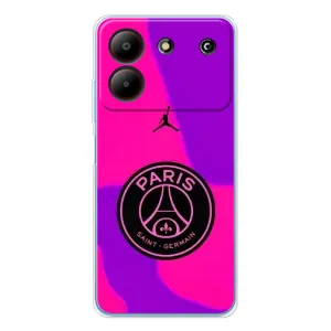 Чохли PSG для ZTE Blade A54 (AlphaPrint) (яскравий ПСЖ)