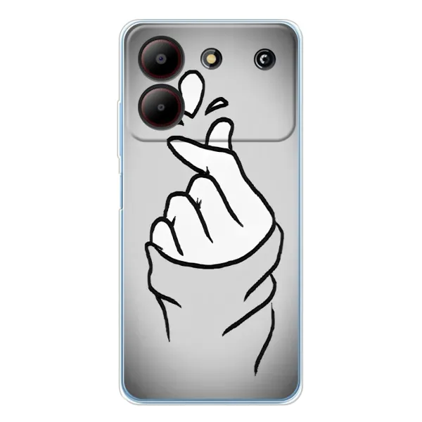 Чехол с принтом «Значок Love» для ZTE Blade A54 Чехол с принтом «Значок Love» для ZTE Blade A54