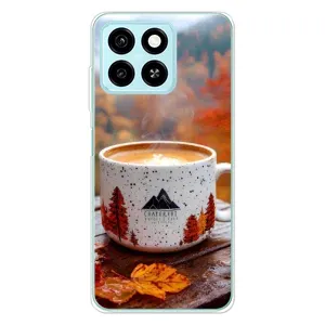 Чохол з принтом «Кава на природі» для ZTE Blade A55