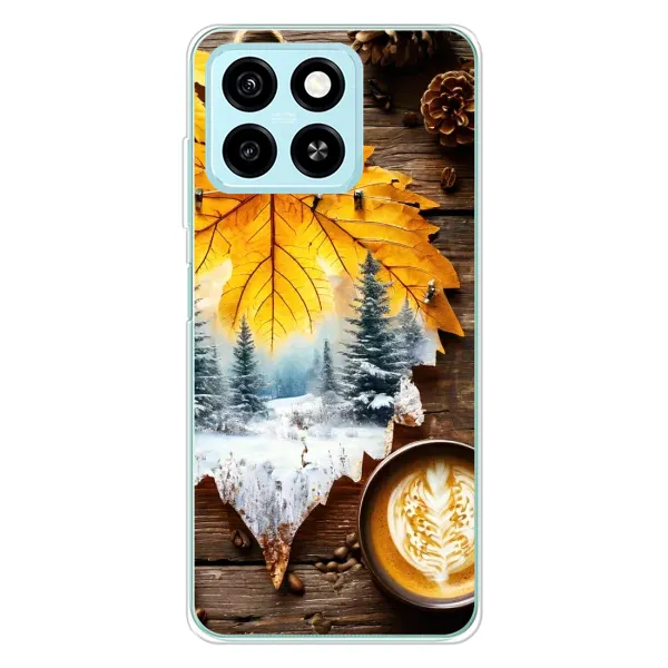 Чохол з принтом «Осінньо-зимова кава» для ZTE Blade A55
