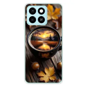 Чохол з принтом «Темна кава» для ZTE Blade A55