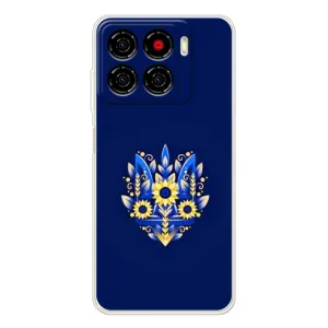 Чехлы для ZTE Blade A56 Укр. Символика (AlphaPrint)