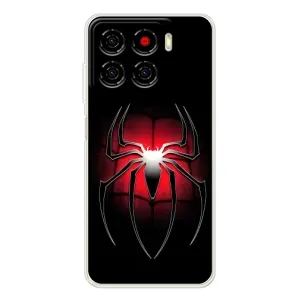 Чехол с человеком пауком для ZTE Blade A56 - (AlphaPrint)