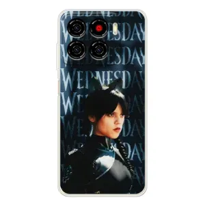 Чехлы Венсдей на ZTE Blade A56 Уэнсдей (AlphaPrint)