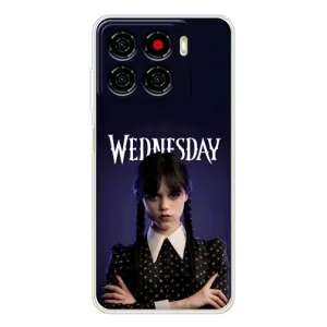 Силиконовый чехол с картинкой для ZTE Blade A56