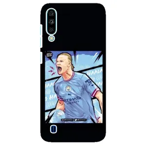 Чехлы с футболистом Ерлинг Холанд для ZTE Blade A7 (2020) (AlphaPrint) (гол Эрлинг Холланд)