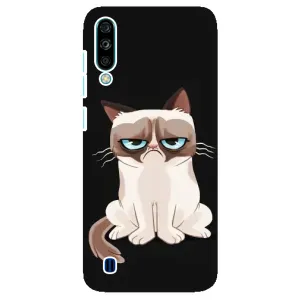 Чохол з принтом для ZTE Blade A7 (2020) (AlphaPrint) Модні коти (Сумний кіт)