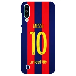 Чехлы Месси для ZTE Blade A7 (2020) (AlphaPrint) (Messi Barca 10)
