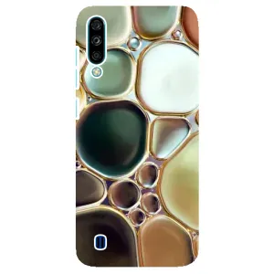 Мраморний чехол на ZTE Blade A7 (2020) (VPrint) (Радужний Мрамор)