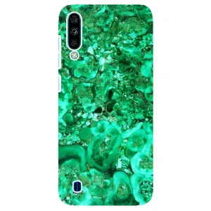 Мраморний чехол на ZTE Blade A7 (2020) (VPrint) (Салатовий Мрамор)