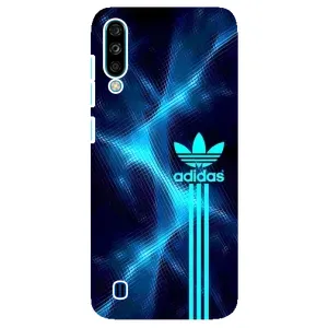 Чохли Адидас для ZTE Blade A7 (2020) (AlphaPrint) (Синій Адідас)