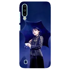 Чохли Венсдей на ZTE Blade A7 (2020) Уенсдей (AlphaPrint) (Венздей з парасолькою)