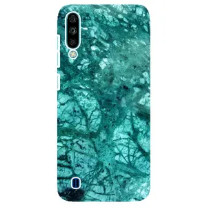 Мраморний чехол на ZTE Blade A7 (2020) (VPrint) (Зелений мрамор)