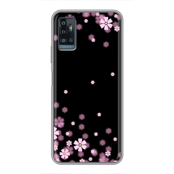 Чехол с принтом «Цветочки маленькие» для ZTE Blade A71