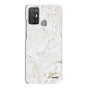 Чехол с принтом «Белый мрамор» для ZTE Blade A72