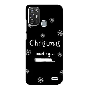 Різдвяні, Святкові Чохли для ZTE Blade А72 (Christmas loading)