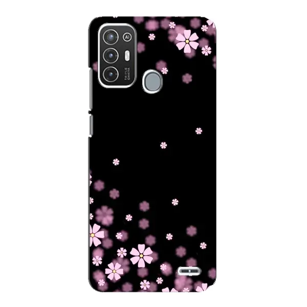 Чехол с принтом «Цветочки маленькие» для ZTE Blade A72