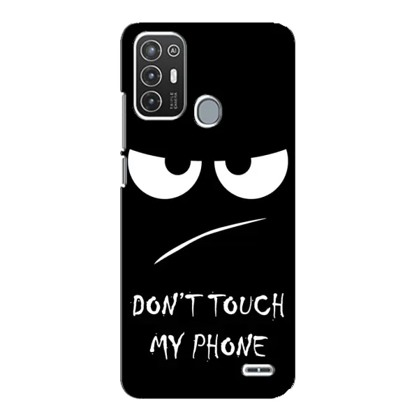 Чохол з принтом «Dont Touch» для ZTE Blade A72 Чохол з принтом «Dont Touch» для ZTE Blade A72