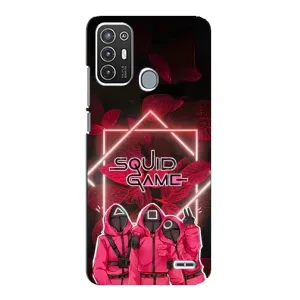 Чохол Гра в кальмара для ZTE Blade A72 (Охоронці Гра кальмара)