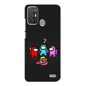 Чехол Амонг Ас для ZTE Blade A72 (AlphaPrint)