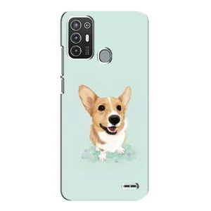 Чохол з принтом «Коргі» для ZTE Blade A72