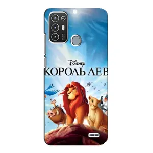 Чохол Король лев на ZTE Blade А72 (Постер Король Лев)