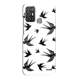 Чохол з пташками на ZTE Blade A72 (VPrint)